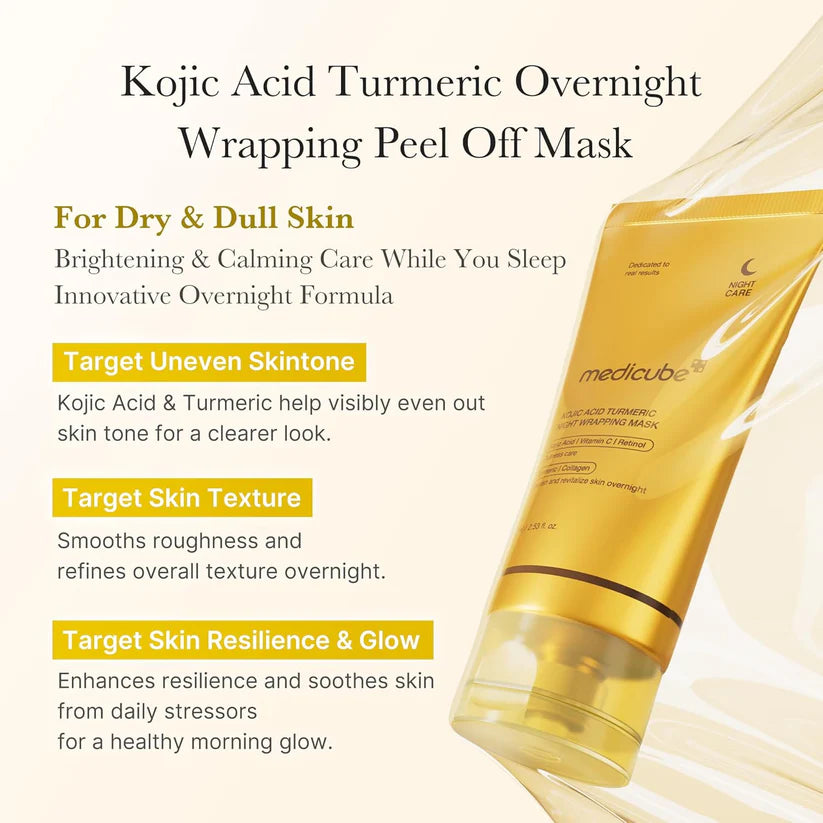 Medicube Kojic Acid Turmeric Wrapping Mask