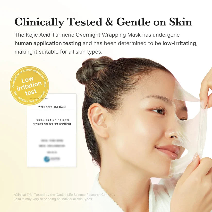 Medicube Kojic Acid Turmeric Wrapping Mask