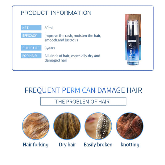 Translation missing: en.Keratin Hair Serum 80ml
