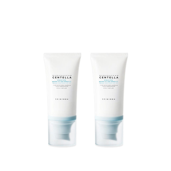 Translation missing: en.SKIN1004 Hyalu-Cica Water-Fit Sun Serum UV Twin Pack 50ml x 2