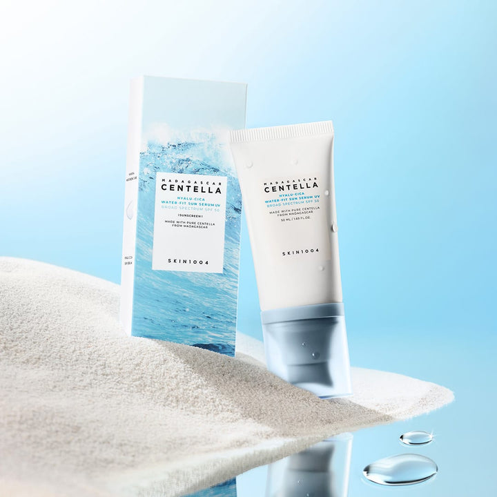 Translation missing: en.SKIN1004 Hyalu-Cica Water-Fit Sun Serum UV no white cast finish