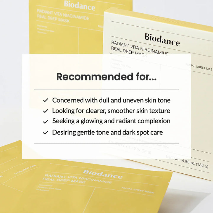 Translation missing: en.Radiant Vita Niacinamide Real Deep Mask